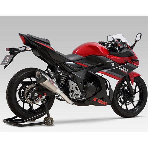 110-139-5E80 ヨシムラ スリップオンマフラー R-11 EXPORT SPEC 17年 GSX250R チタンカバー