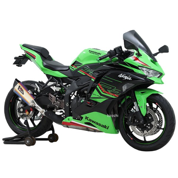 110-248-L26G0 ヨシムラ スリップオンマフラー HEPTA FORCE TSS サイクロン 23年 ZX-4R SE/RR チタンブルー