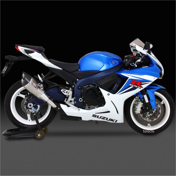 110-571-5580 ヨシムラ R-11サイクロン 2エンド EXPORT SPEC スリップオンマフラー 11年-12年 GSX-R600 EU仕様 (ST)