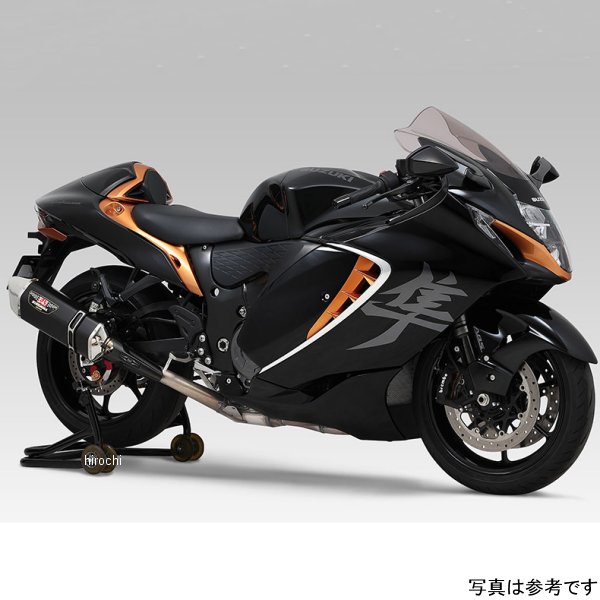 110-592-L02C0 ヨシムラ スリップオンマフラー HEPTA FORCE サイクロン 政府認証 ヒートガード付属 21年 ハヤブサ SMS