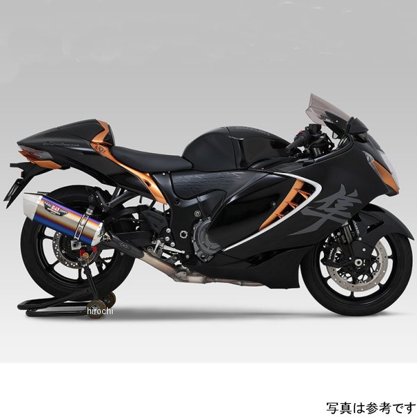 110-592-L06C0 ヨシムラ スリップオンマフラー HEPTA FORCE サイクロン 政府認証 ヒートガード付属 21年 ハヤブサ STBS