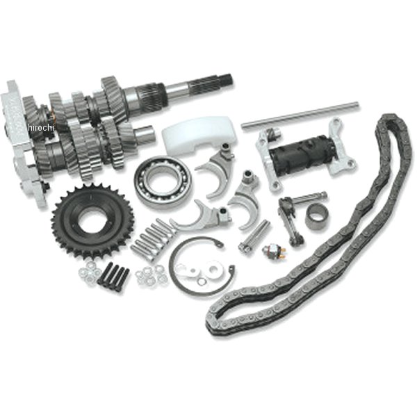 1103-0048 DD6-411S-02 ベーカー Baker Drivetrain 6速 トランスミッション ダイレクトドライブ 98年-00年 ツーリング ポリッシュ