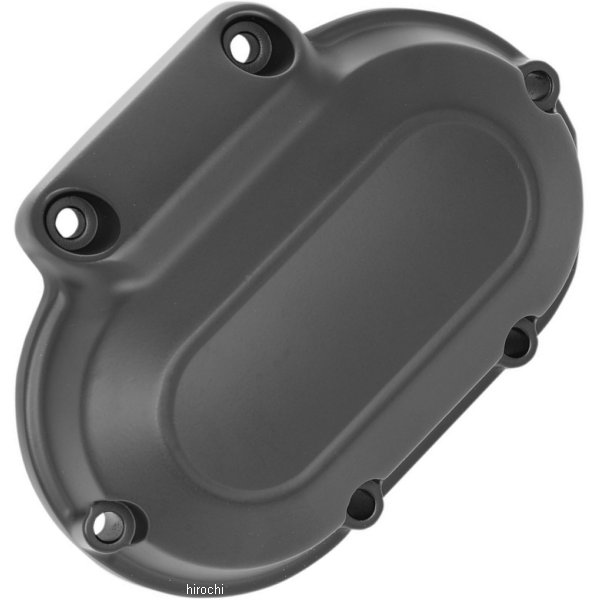 1107-0368 DRAG トランスミッション サイドカバー 07年-17年 TwinCam ケーブルクラッチ 黒