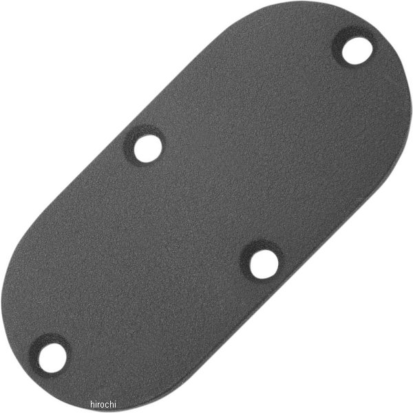 1107-0375 DRAG インスペクション カバー 84年-06年 FLST/FXST リンクルブラック