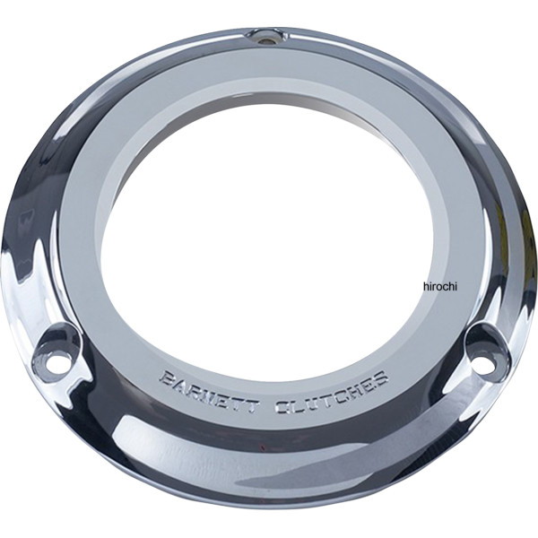 343-30-43090 バーネット Barnett COVER DERBY CLEAR-CHROME BIG TWIN '90-'97
