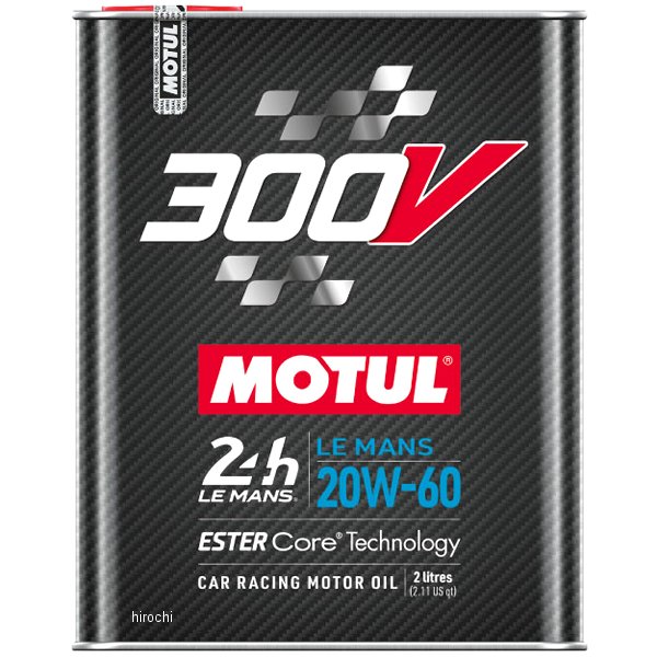 110824 モチュール MOTUL 300V LE MANS 100%化学合成 4スト 4輪用エンジンオイル 20W-60 2リットル