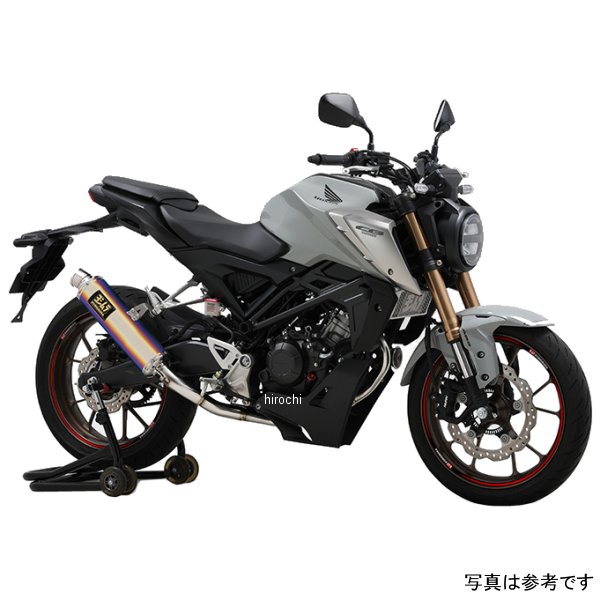 110A-45G-5U80B ヨシムラ フルエキゾースト 機械曲 GP-MAGNUM105 サイクロン EXPORT SPEC  21年 CB125R チタンブルー