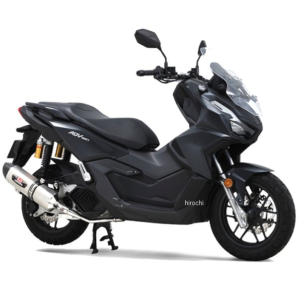 110A-46H-5130 ヨシムラ フルエキゾースト 機械曲 R-77S サイクロン EXPORT SPEC カーボンエンド 23年 ADV160 サテンフィニッシュ