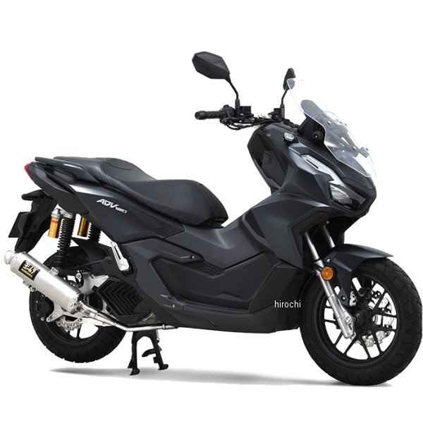 110A-46H-5U30 ヨシムラ フルエキゾースト 機械曲 GP-MAGNUMサイクロン EXPORT SPEC 23年 ADV160 サテンフィニッシュ