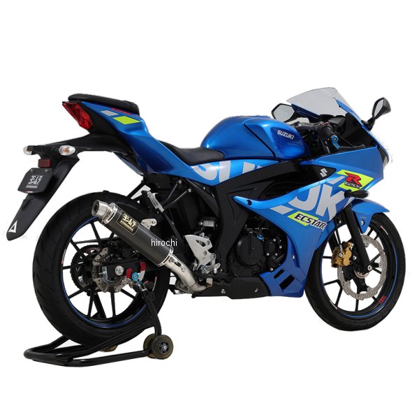 110A-525-5U90 ヨシムラ フルエキゾースト 機械曲 GP-MAGNUMサイクロン EXPORT SPEC 政府認証 18年-22年 GSX-R125 SC