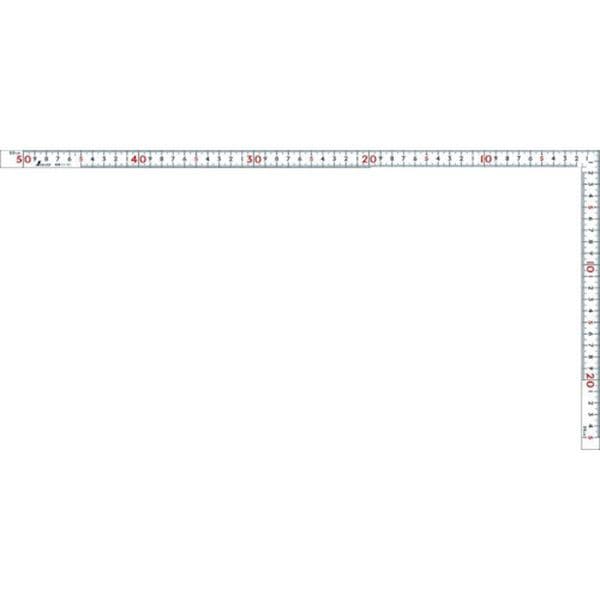 11103 818-4155 シンワ測定(株) シンワ 曲尺ホワイト名作(6寸表裏同目) 1尺