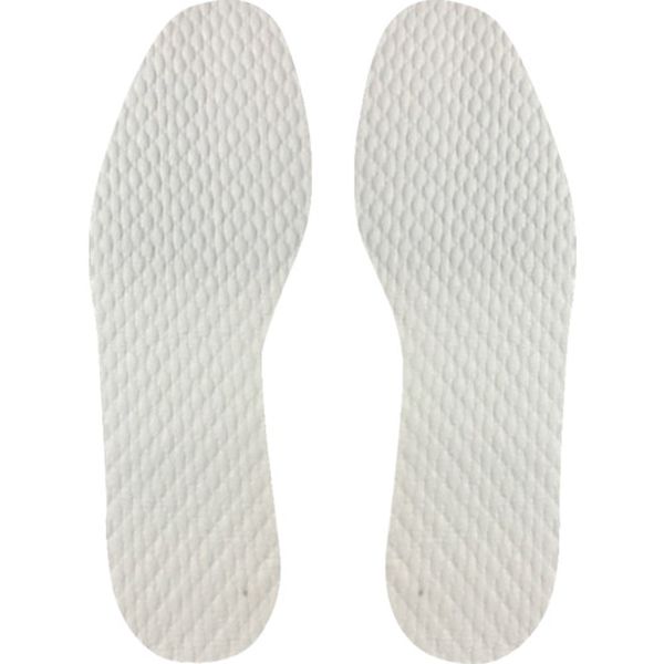 1114145 セーフラン安全用品(株) セーフラン 使い捨て汗吸収インソール 男性用サイズ 27.5cm