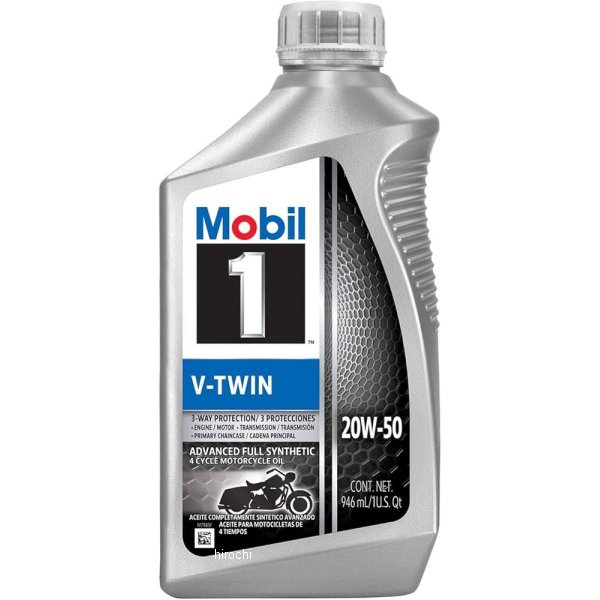 112630 ガッツクローム Mobil1 V-TWIN 20W50 フルシンセティックオイル
