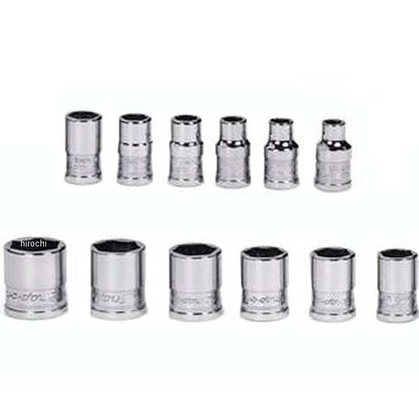112YTMMY スナップオン Snap-on 1/4DR ソケットセット 12PC 6P FDX MM