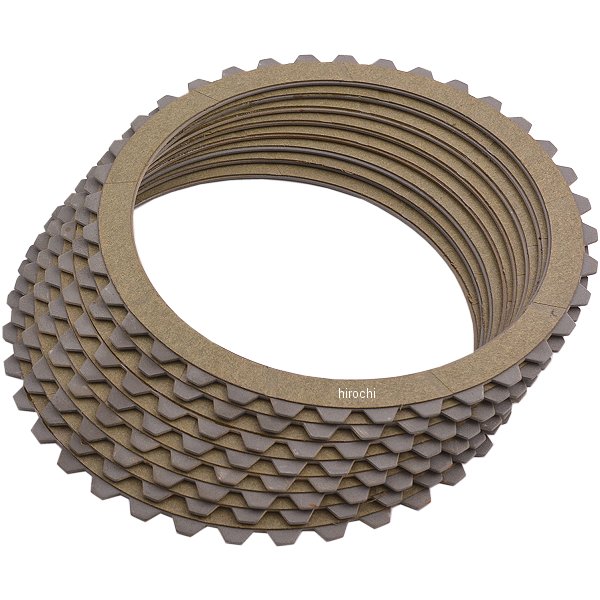 1131-0420 DRAG フリクションプレート セット ケブラー 90年-97年 BigTwin、91年以降 XL (8枚入り) 37911-90