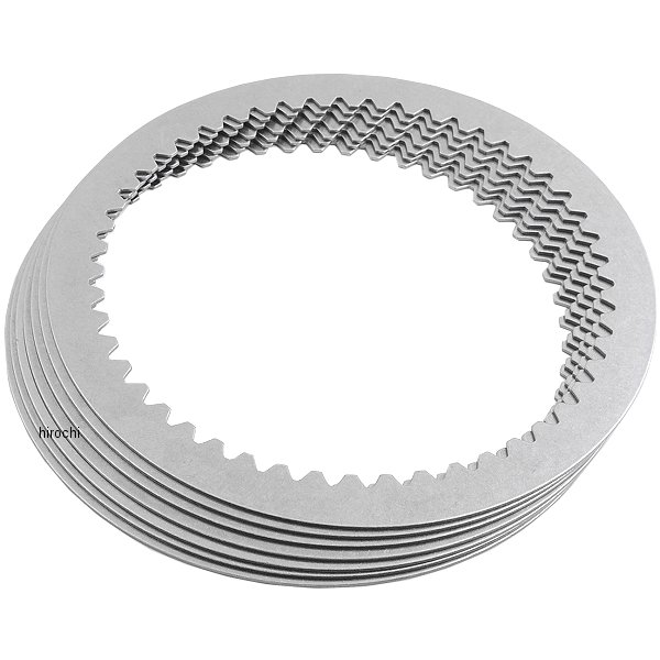 1131-0431 DRAG フリクションプレート セット スチール 84年-89年 Big Twin (7枚入り) 37975-84A