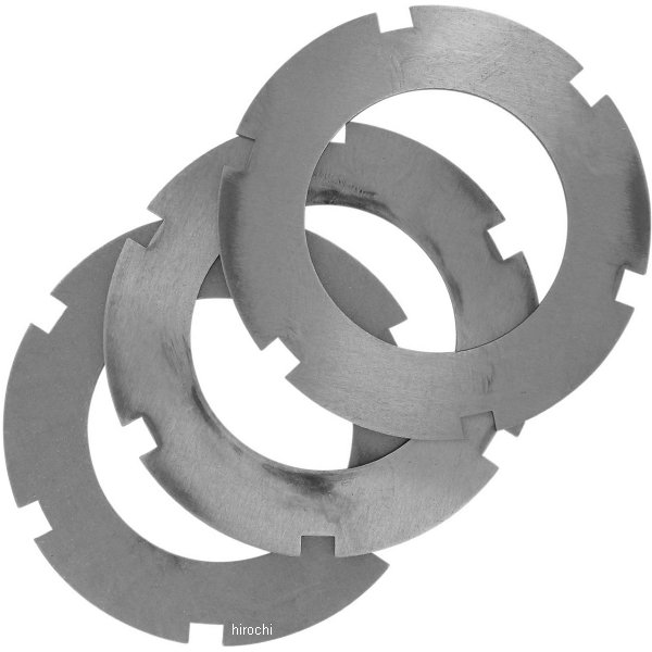 1131-0433 DRAG フリクションプレート セット スチール 41年-67年 EL、FL、FLH (3個入り)