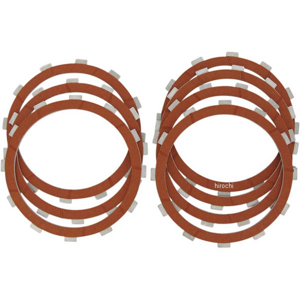 1131-0441 DRAG フリクションプレート セット オーガニック 86年-90年 XL (7枚入り) 36788-84