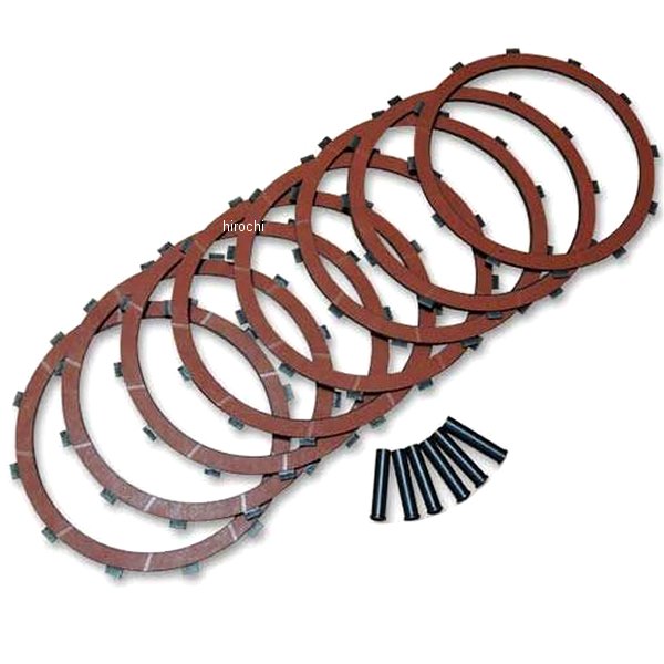 1131-0442 ガッツクローム クラッチフリクションプレートセット 71年-84年 XL 8枚入り