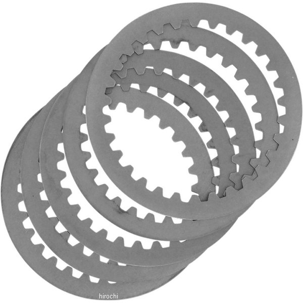 1131-0444 DRAG フリクションプレート セット スチール 86年-90年 XL (5枚入り) 36787-84