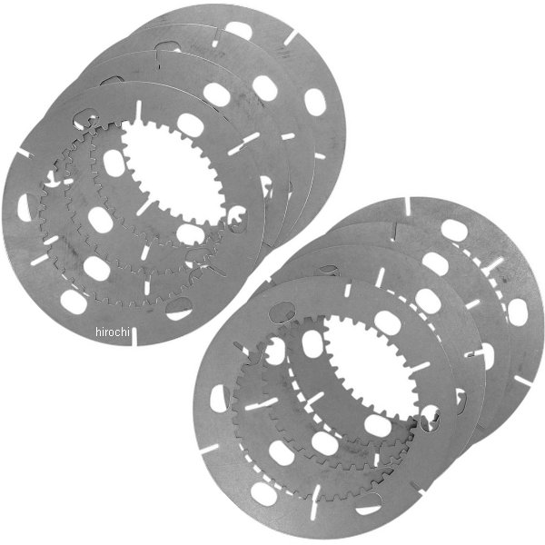 1131-0445 DRAG フリクションプレート セット スチール 71年-84年 XL (8個入り)