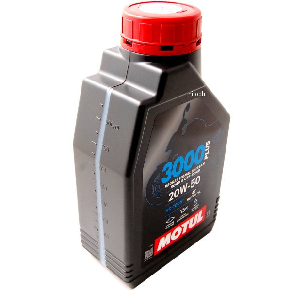113424 モチュール MOTUL 3000 鉱物油 4スト エンジンオイル 20W50 1リットル