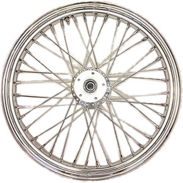115-0048 部品屋K&W TC BROS フロントホイール 84年-99年 FX、XL クローム