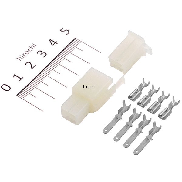 1199 エーモン 端子・分岐パーツ カプラー4極(ロック付・110型)