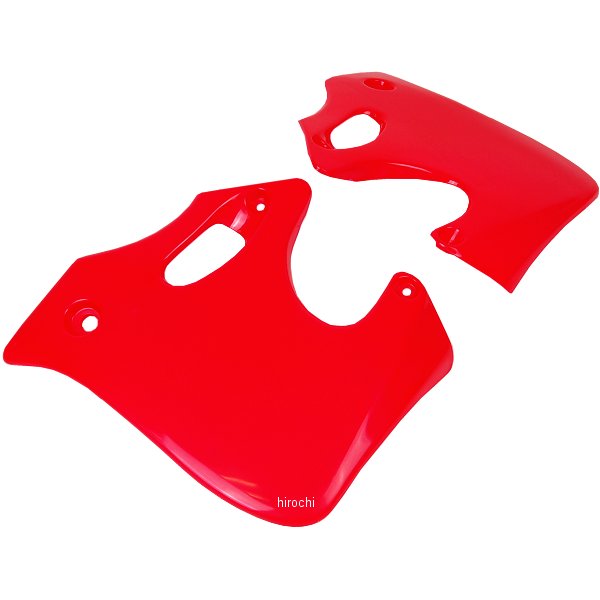 12-227-32 HO02653067 ユーフォープラスト UFO PLAST ラジエーターカバー 92年-94年 CR125R、CR250R CRレッド