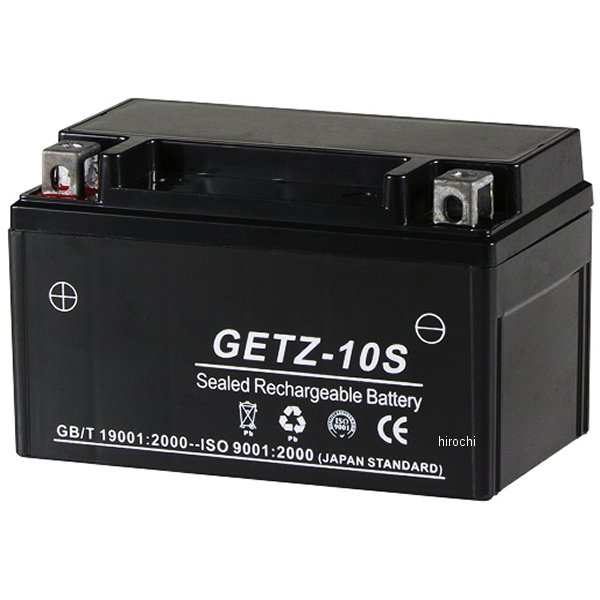 CTZ-10S NBS バイクパーツセンター MFジェルバッテリー 12V YTZ-10S、FTZ10S互換