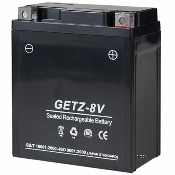 1242 NBS バイクパーツセンター GELバッテリー GETZ-8V