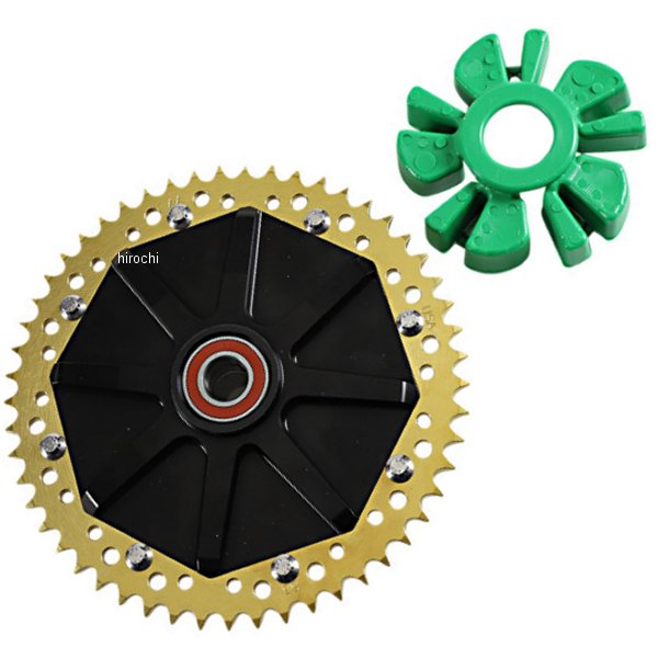 1210-2512 G2CC53-12 アロイアート Alloy Art スプロケット CUSH DR 黒53GD