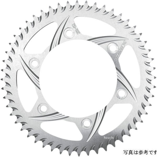 1211-0417 527-45 ボルテックス Vortex リア スプロケット 45T/530 83年-09年 CR500R、CRF450、ZX-9R、GSX-R1000 アルミ シルバー