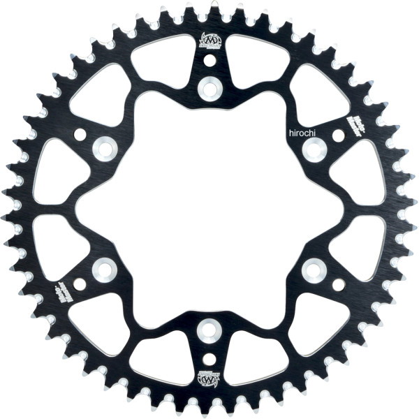 620052251 モトマスター Moto-Master 7075 SERIES ALU SPROCKET (BLACK、 520-51T) KAWASAKI、 SUZUKI