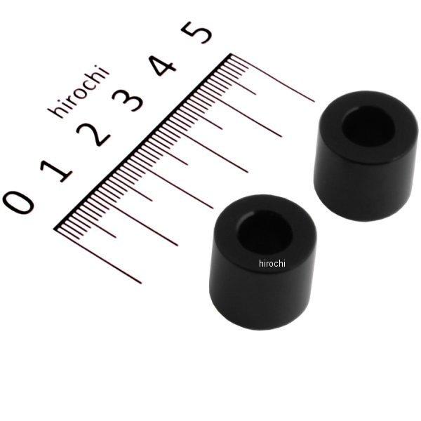 121508-06 ポッシュ POSH カラーセット 厚さ15 内径8mm 外径16.5mm 2個入り 黒