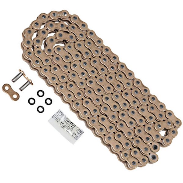 1223-1524 G520SX3-120 ボルテックス Vortex チェーン G520SX3シリーズ 120リンク リベットリンク ゴールド