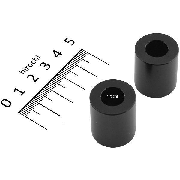 122510-06 ポッシュ POSH カラーセット 厚さ25 内径10mm 外径21.6mm 2個入り 黒
