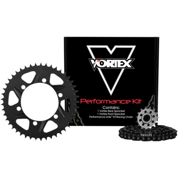 1230-1105 CK6383 ボルテックス Vortex チェーン/スプロケットキット 520SX3/16T/46T 15年-16年 YZF-R3
