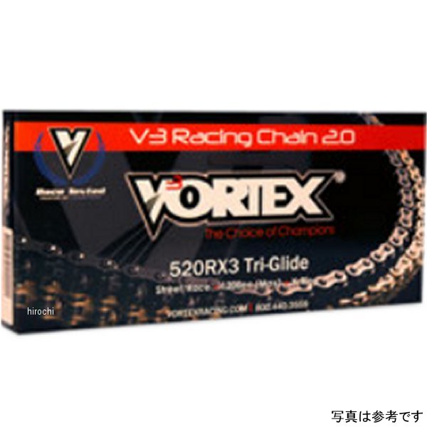 1230-1168 CK6402 ボルテックス Vortex チェーン、スプロケット キット 520SX3 16T/43T 11年-20年 GSX-R600