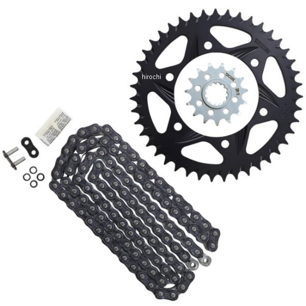 1230-1540 CK6454 ボルテックス Vortex チェーン、スプロケット キット 520RX3 15T/43T 18年-21年 MT-10