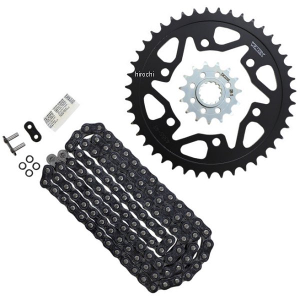 1230-1541 CK6455 ボルテックス Vortex チェーン、スプロケット キット 520RX3 15T/43T 18年-21年 MT-10