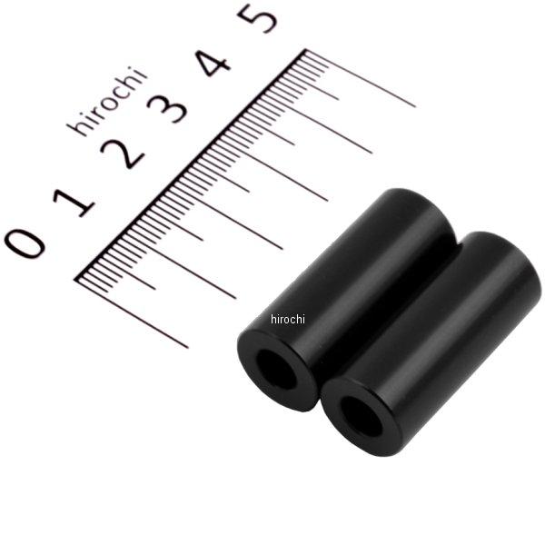 123006-06 ポッシュ POSH カラーセット 厚さ30 内径6mm 外径12.6mm 2個入り 黒