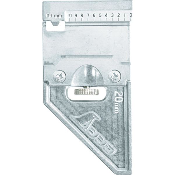 12484 242-8964 シンワ測定(株) シンワ 曲尺用ストッパー 金属製 厚手広巾用