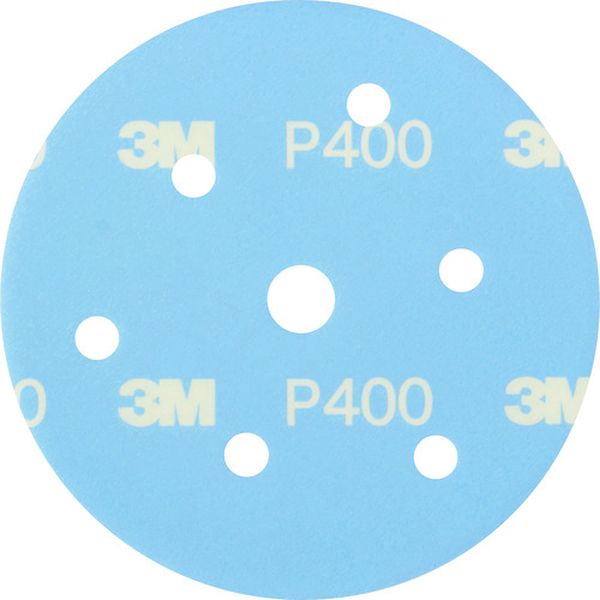 ASOFTDISCA400R スリーエム 3M 足付けソフトディスク 穴あき 125mm径 ＃400 50枚入り