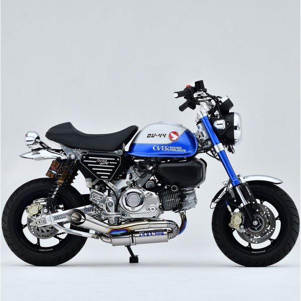 13-013-23R オーヴァー OVER スパイラルフルチタン 22年- DAX125 シルバー