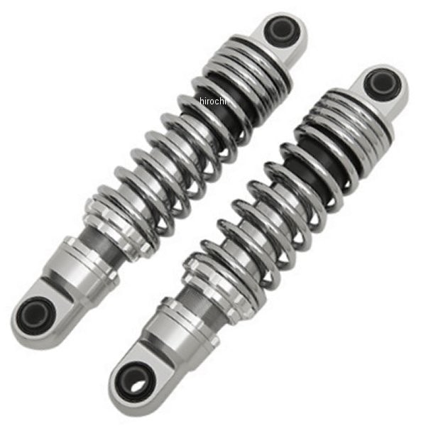 1310-1205 DRAG ショック 85年-17年 FLT 12インチ(305mm) 調整可能 クローム