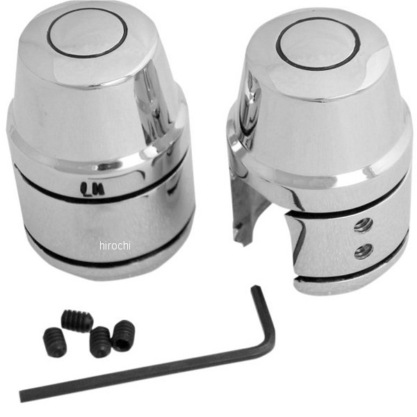 1313-0079 DRAG アッパー ショック ボルトカバー 86年-13年 XL クローム