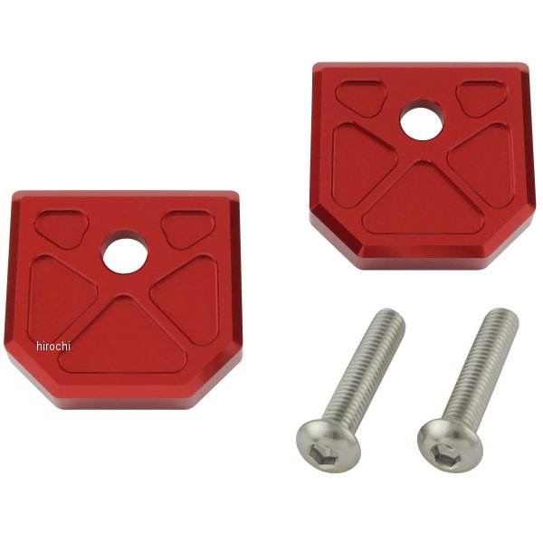 132112-02 ポッシュ POSH アルミマシンドタンデムベルトカバー 18年-23年 Z900RS/CAFE 赤