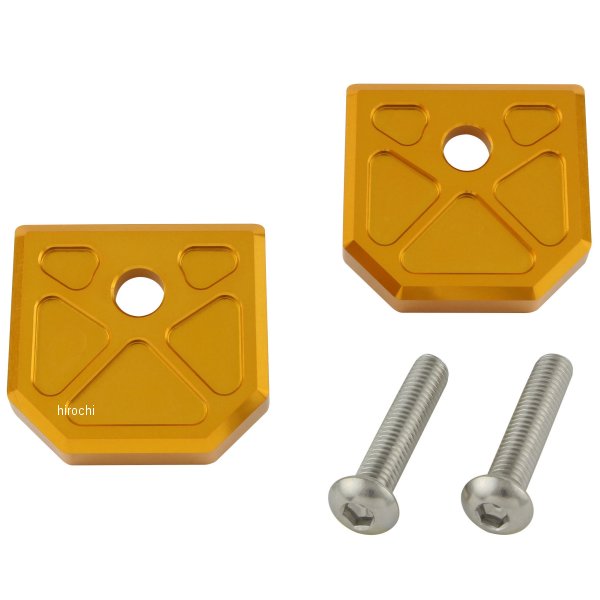 132112-04 ポッシュ POSH アルミマシンドタンデムベルトカバー 18年-23年 Z902RS/CAFE ゴールド