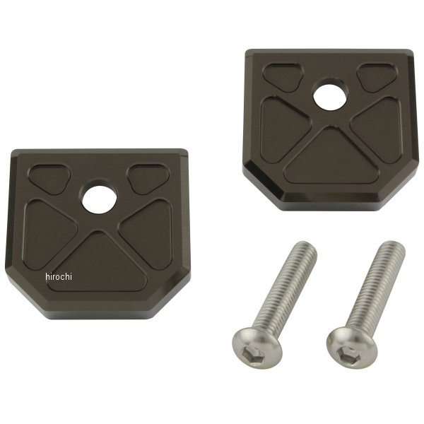 132112-11 ポッシュ POSH アルミマシンドタンデムベルトカバー 18年-23年 Z904RS/CAFE チタン